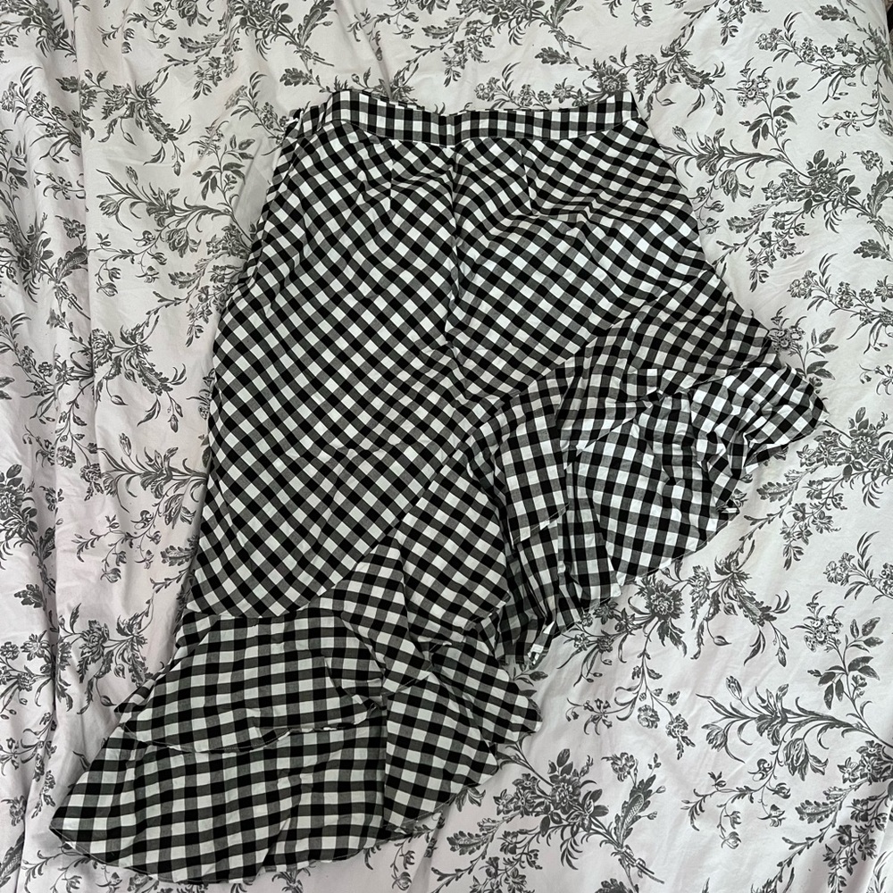 Checkerboard skirt